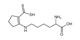 L-Lysine, N6-[2-(dithiocarboxy)-1-cyclopenten-1-yl]-_67776-52-7