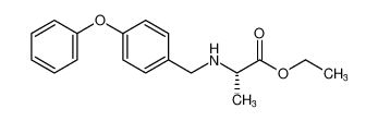 Alanine, N-[(4-phenoxyphenyl)methyl]-, ethyl ester_677798-09-3