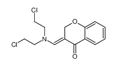 (3E)-3-[bis(2-chloroethyl)aminomethylidene]chromen-4-one_67780-98-7