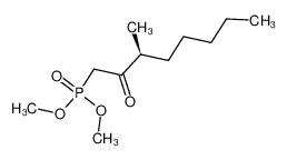 dimethyl-(2-oxo-3S-methyloctyl)-phosphonate_67788-49-2