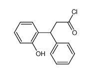 3-(2-Hydroxy-phenyl)-3-phenyl-propionyl chloride_67792-00-1