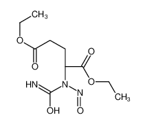 diethyl (2S)-2-[carbamoyl(nitroso)amino]pentanedioate_67792-87-4