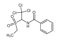 2,2,2-Trichlor-1-ethansulfonyl-N-benzoyl-ethylamin_6780-36-5