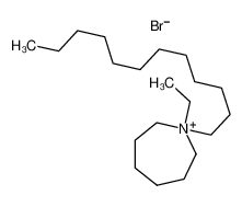 1-dodecyl-1-ethylazepan-1-ium,bromide_67805-81-6