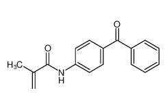 2-Propenamide, N-(4-benzoylphenyl)-2-methyl-_67813-75-6