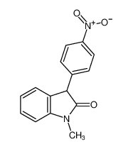 2H-Indol-2-one, 1,3-dihydro-1-methyl-3-(4-nitrophenyl)- CAS:67818-29-5 manufacturer & supplier