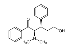 rel-(2R,3R)-2-(dimethylamino)-5-hydroxy-1,3-diphenylpentan-1-one_678194-38-2