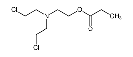 Propionic acid 2-[bis-(2-chloro-ethyl)-amino]-ethyl ester_67821-18-5