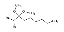 1,1-dibromo-2,2-dimethoxyoctane_67824-66-2