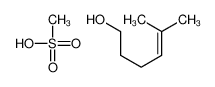 methanesulfonic acid,5-methylhex-4-en-1-ol_67859-01-2