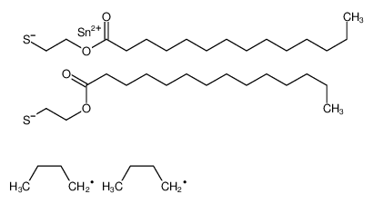 2-[dibutyl(2-tetradecanoyloxyethylsulfanyl)stannyl]sulfanylethyl tetradecanoate_67859-65-8