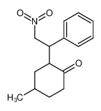 4-methyl-2-(2-nitro-1-phenylethyl)cyclohexanone_67861-13-6