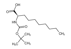 (R)-2-((tert-butoxycarbonyl)amino)decanoic acid_67862-09-3