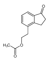 4-(2-Acetoxyethyl)-1-indanon_67864-33-9