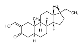 (5S,8R,9S,10S,13S,14S,17S)-17-Ethyl-17-hydroxy-2-[1-hydroxy-meth-(Z)-ylidene]-10,13-dimethyl-hexadecahydro-cyclopenta[a]phenanthren-3-one_6788-14-3