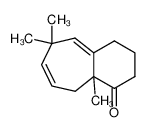 6,6,9a-Trimethyl-2,3,4,6,9,9a-hexahydro-benzocyclohepten-1-one_67885-84-1