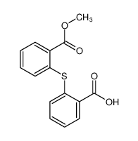 Benzoic acid, 2-[(2-carboxyphenyl)thio]-, monomethyl ester_67889-22-9