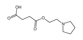 2-(1-pyrrolidino)ethyl monosuccinate_67896-29-1