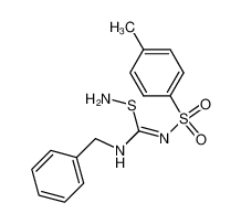 N-[1-Aminosulfanyl-1-benzylamino-meth-(Z)-ylidene]-4-methyl-benzenesulfonamide_67897-83-0