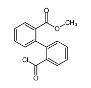 [1,1'-Biphenyl]-2-carboxylic acid, 2'-(chlorocarbonyl)-, methyl ester_67913-92-2