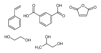 benzene-1,3-dicarboxylic acid,ethane-1,2-diol,furan-2,5-dione,propane-1,2-diol,styrene_67939-09-7