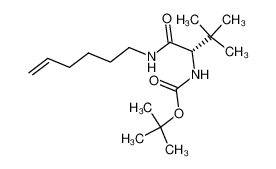 ((S)-1-Hex-5-enylcarbamoyl-2,2-dimethyl-propyl)-carbamic acid tert-butyl ester_679404-26-3