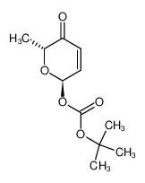 (2R, 6R)-tert-butyl -5,6-dihydro-6-methyl-5-oxo-2H-pyran-2-yl carbonate_679412-06-7