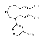 7,8-Dihydroxy-1-(3-methylphenyl)-2,3,4,5-tetrahydro-1H-3-benzazepin_67942-38-5