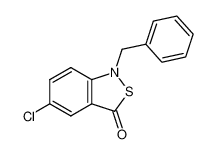 1-benzyl-5-chloro-1H-benzo[c]isothiazol-3-one_67943-78-6
