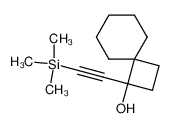 1-[2-(trimethylsilyl)ethynyl]spiro[3.5]nonan-1-ol_679430-42-3