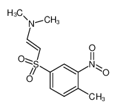 Dimethyl-[(E)-2-(4-methyl-3-nitro-benzenesulfonyl)-vinyl]-amine_67948-54-3