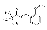 (E)-1-(2-Methoxy-phenyl)-4,4-dimethyl-pent-1-en-3-one_67962-17-8
