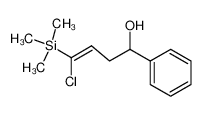 (Z)-4-Chloro-1-phenyl-4-trimethylsilanyl-but-3-en-1-ol_67965-30-4