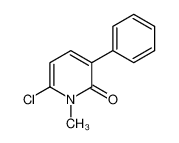 6-chloro-1-methyl-3-phenylpyridin-2-one_67970-91-6