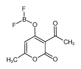 2,2-difluoro-4,7-dimethyl-5-oxo-(5H)-pyrano[4,3-d][1,3,2]-(2H)-dioxaborine_67977-10-0