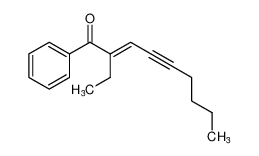 2-Nonen-4-yn-1-one, 2-ethyl-1-phenyl-, (2E)-_679799-41-8
