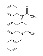 rel-N-((2R,4S)-1-benzyl-2-methyl-1,2,3,4-tetrahydroquinolin-4-yl)-N-phenylacetamide_679807-42-2
