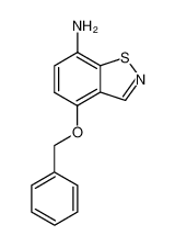 4-benzyloxy-benzo[d]isothiazol-7-ylamine_67982-17-6