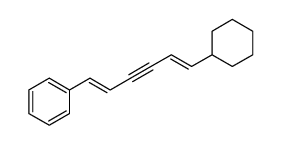 Benzene, [(1E,5E)-6-cyclohexyl-1,5-hexadien-3-ynyl]-_679841-90-8