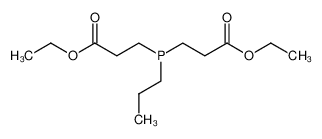 3-[(2-Ethoxycarbonyl-ethyl)-propyl-phosphanyl]-propionic acid ethyl ester_67991-14-4