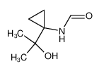 N-(1-(1-Hydroxy-1-methylaethyl)cyclopropyl)formamid_67997-63-1