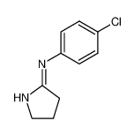 2-(4-chlorophenylimino)pyrrolidine_67997-75-5