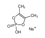 sodium,2-hydroxy-4,5-dimethyl-1,3,2λ<sup>5</sup>-dioxaphosphole 2-oxide_68005-42-5