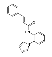 N-(2-imidazol-1-yl-phenyl)-3-phenyl-acrylamide_68007-67-0