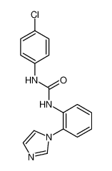 1-(4-chloro-phenyl)-3-(2-imidazol-1-yl-phenyl)-urea_68008-19-5