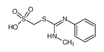 N-methyl-N'-phenyl-S-sulfomethylisothiourea_68014-05-1