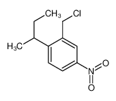 1-butan-2-yl-2-(chloromethyl)-4-nitrobenzene_68015-95-2