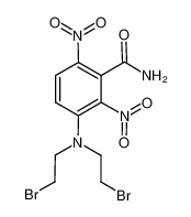 3-[bis(2-bromoethyl)amino]-2,6-dinitrobenzamide_680199-40-0