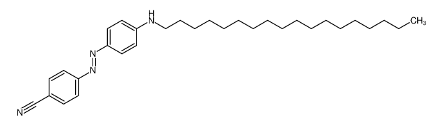 4-(4-Octadecylamino-phenylazo)-benzonitrile_68021-27-2