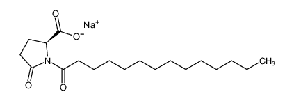 sodium (S)-5-oxo-1-tetradecanoylpyrrolidine-2-carboxylate_680220-29-5
